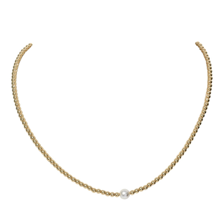 Audrey 14K Gold Filled Beaded Choker