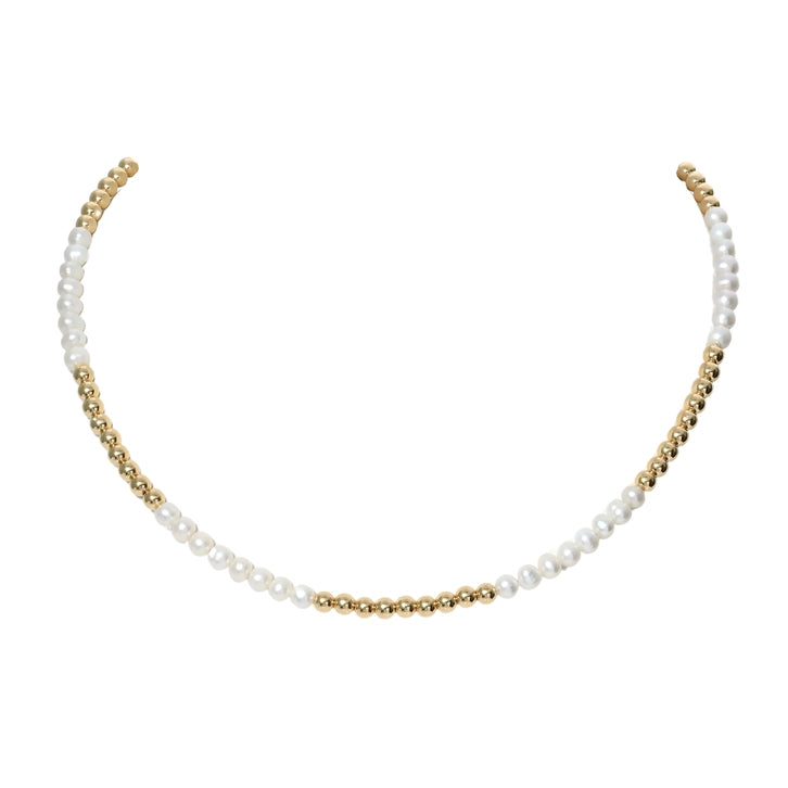 Anna 14K Gold Filled Beaded Choker