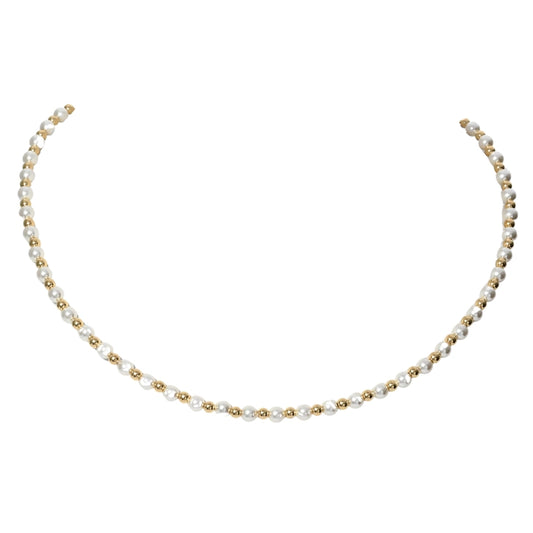 May 14K Gold Filled Ball Beaded Choker